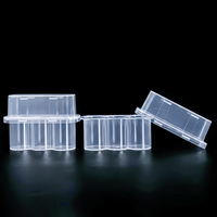 3ml 3-Pack High Quality OEM Clear Peptide Box Shockproof Fridge-Safe Modular Design for Small Vial Storage Custom Logo Printing