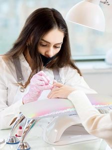 Reposabrazos de Alta Calidad para Técnicos de Uñas: Reposamanos de Cuero de Microfibra para Uñas - Product Image 2