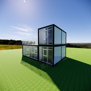 Contenedor Marítimo Modificado para Vivienda, Diseño Rectangular Moderno, Uso Hotelero, Grosor Estándar - Product Image 1