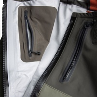 Salopette de pêche à la mouche pour hommes, wader de grande qualité respirante avec fermeture éclair avant, imperméable