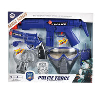 LK Toys Jeu de police Accessoires de jeu de rôle interactifs Jeu de jouet de police éducatif Jeu de rôle Jeu de police pour garçon
