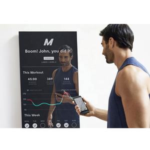Moniteur intelligent de <span class=keywords><strong>Fitness</strong></span> sans cadre Android, grand écran tactile, Wifi bidirectionnel, Led, pour salle de bains, pouces - Product Image 1