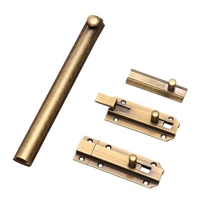 Perno de puerta de latón Nadao, estilo chino, acabado antiguo, para puertas de madera, ventanas, gabinetes, fácil instalación - Product Image 3