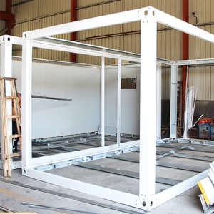 Maison mobile modulaire portable, mini-maison préfabriquée, conteneur détachable de haute qualité, dortoir - Product Image 4