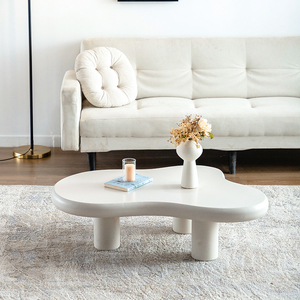 Thiết kế phòng khách hiện đại sang trọng bằng gỗ Bắc Âu phong cách tối giản căn hộ kem trắng hình đám mây - Product Image 4