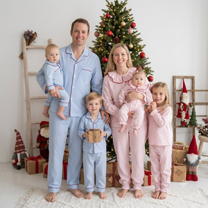 Family Matching Pajamas Set Plaid <strong>Kids</strong> Girls' Pajamas Set Cotton Loungewear Holiday <strong>Christmas</strong> <strong>Pjs</strong> Adult Sleepwear - Product Image 1