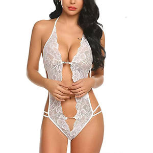 Tuta da donna Lingerie profonda V Teddy Babydoll camicia da notte morbido tessuto traspirante comodo elegante perfetto per notti intime - Product Image 5