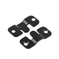 Boucle de fixation en acier inoxydable, style minimaliste moderne, pour cadre photo, connecteur de mobilier, quincaillerie pour miroir suspendu au lit