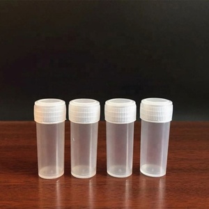 Flacons échantillons en plastique de 5 ml avec logo personnalisé 2023, tubes à essai, mini-bouteilles, flacons de stockage translucides à vendre - Product Image 6