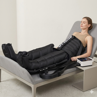 Masseur à compression d'air sans fil portable VU, pantalon de récupération à 6 chambres pour la santé à domicile, la remise en forme et la relaxation musculaire