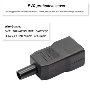 16A 20A C20 cao hiện tại thẳng AC Power <span class=keywords><strong>adapter</strong></span> nối rewireable C20 có thể tháo rời Ổ cắm điện jack - Product Image 4