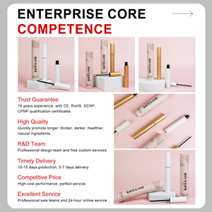 Suero para el crecimiento de pestañas, potenciador de pestañas a base de agua, antialérgico, Ginseng de doble lado, personalizado, para usar con extensiones de pestañas - Product Image 3