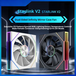 Ventilador <span class=keywords><strong>de</strong></span> PC <span class=keywords><strong>de</strong></span> Alta Presión <span class=keywords><strong>de</strong></span> 120 mm, 2.41 mmH2O, 60 CFM, 600-1600 RPM, PWM, Refrigeración ARGB para Disipador <span class=keywords><strong>de</strong></span> Calor <span class=keywords><strong>de</strong></span> CPU, Radiador <span class=keywords><strong>de</strong></span> Computadora - Product Image 2
