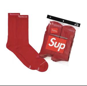 Wholesale Quick Delivery Latest Style Cotton Trendy 2 Pair Crew <b>Socks</b> Towel Bottom Fashion Sports Basketball <b>Socks</b> - Product Image 4
