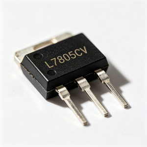 L7805CV 5V 1.5A ตัวควบคุมแรงดันไฟฟ้าบวก TO-220 ไอซีเพิ่มกำลังแบบเส้นตรง - Product Image 1