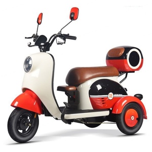 Triciclo Eléctrico Abierto de Dos Plazas de 8 Pulgadas, Motocicleta Eléctrica de Asiento Largo de 600W con Opciones de 48V/60V para Pasajeros - Product Image 2