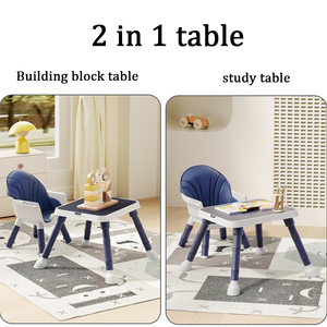 <span class=keywords><strong>Chaise</strong></span> haute 7 en 1, modèle tendance, <span class=keywords><strong>chaise</strong></span> de repas, <span class=keywords><strong>table</strong></span> à manger, plateau alimentaire amovible, <span class=keywords><strong>chaise</strong></span> d'alimentation <span class=keywords><strong>pour</strong></span> bébé de 0 à 36 mois - Product Image 4