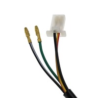 Interruptor de Encendido/Apagado Eléctrico para Manillar de Motocicleta de 22 mm (7/8\") para ATV y Scooter, con 4 Cables de Conexión, Bocina, Interruptores de Faro, 12 V