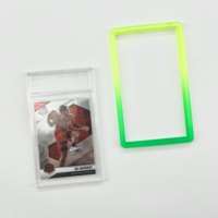 Bumper en TPU souple 35PT pour cartes PSA et TCG, effet dégradé scintillant, haute qualité, vente chaude