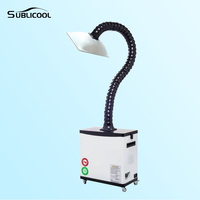 Mini extracteur de poussière portable, purificateur de fumée de soudage, machine à secouer, purificateur d'air à fusion à chaud pour imprimante DTF, filtre à fumée
