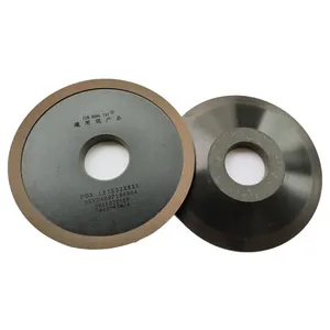 4B1 125x32x8x1树脂粘结金刚石砂轮，用于碳化钨锯片木工工具的面角刃磨