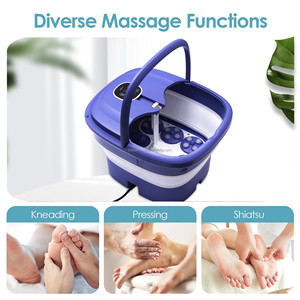 Productos de tendencia Máquina de masajeador de baño de spa de pies con calefacción eléctrica con rodillos de masaje automáticos y masaje de burbujas de <span class=keywords><strong>agua</strong></span> - Product Image 6