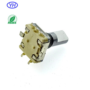 Encodeur rotatif à soudure par refusion version SMD de haute qualité, 20-30 positions, 0-15-20 impulsions avec axe métallique - Product Image 2