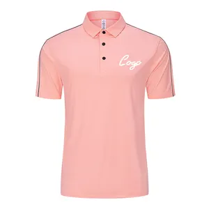 Lidong 도매 주문, 2023 남자 고품질 공백 골프 폴로 셔츠