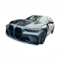 Upgrade Body Kit Bumper Depan & Belakang Berkualitas Tinggi untuk BMW Seri 4 G22G23G26 ke M4G80G82, Pas Presisi Pengganti Langsung