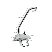 Robinet électrique pour camping-car, accessoires de camping-car tendance, acier inoxydable 316 durable, robinet de cuisine électrique pour camping-car
