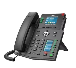 FANVIL ponsel IP perusahaan X4U, telepon VoIP seri XU telepon X4U V2 12 garis SIP
