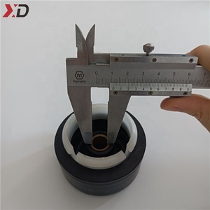 Tazón de cuero para <span class=keywords><strong>lavadora</strong></span> con amortiguador de goma negro - Product Image 3