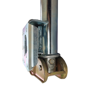 Rueda de Soporte para Remolque TOWDONE, Resistente, de Acero Plateado de 60 mm, Plegable Automáticamente, Capacidad de 500 kg, Rueda Sólida de 230x80 mm para Remolque de Caravana - Product Image 2