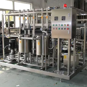 Máquina comercial automática de esterilização de leite Uht para produtos lácteos de leite de soja e cervejas