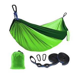 Toptan 2 kişi için süper güçlü ve sağlam paraşüt naylon kamp hamak - Product Image 2