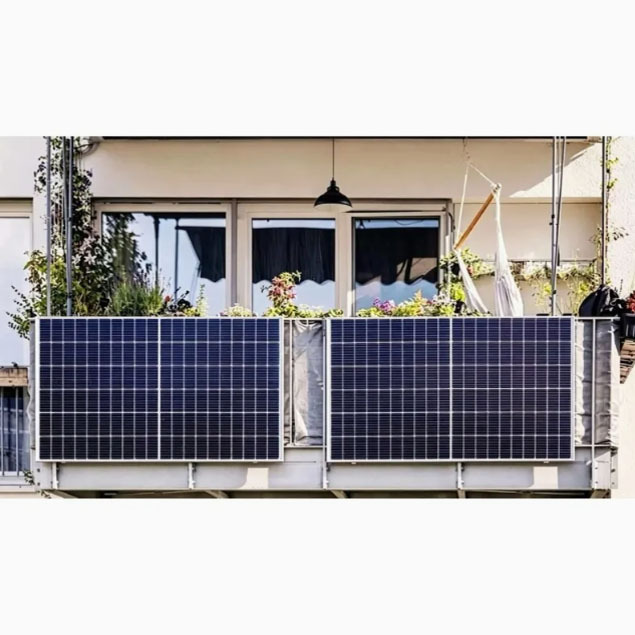 9sunsolar AL6005-T5 Triangle Adjustable Angle Solar Panels Balcony Solar System Mount Kit for Apartment Balcony No-Drill
