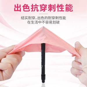 ถุงมือไนไตรล์แบบใช้แล้วทิ้ง Intco สีชมพู ไซส์ M กันน้ำ สำหรับทำความสะอาดบ้าน ล้างจาน ใช้ในครัว - Product Image 4