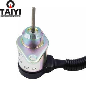 Untuk mesin Kubota V2607 untuk pemuat <span class=keywords><strong>Bobcat</strong></span> 12V 7000769 Machinery mesin konstruksi Solenoid pemutus bahan bakar untuk S160 S185 S205 - Product Image 4