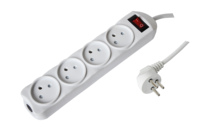 Multi Socket Power Socket Israelite Socket Ways 2P + T 16A 250V ~ avec interrupteur avec protection des enfants