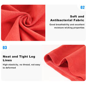 Logo personalizzato traspirante sous-v tements pour homme en coton bambou, sous-v tements boxeurs pour hommes - Product Image 5