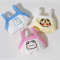 Vêtements de poupée en peluche personnalisés de 10cm 20cm Costumes de poupée Kawaii Kpop porte-clés peluche jouet en peluche personnalisé habiller les vêtements