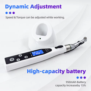 Moteur <span class=keywords><strong>Endo</strong></span> Dentaire Sans Fil LED 16:1 Contre-Angle Avec Tête De Réduction Pièce À Main Basse Vitesse Dentisterie Traitement Endodoncia - Product Image 3