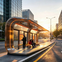 Les villes sont dotées d'écrans publicitaires, les arrêts de bus sont équipés d'abris couverts pour l'attente des bus. L'installation est rapide et simple.