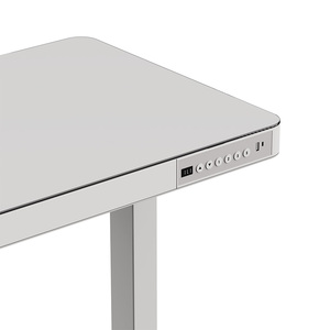 Mesa de oficina ergonómica de escritorio ajustable en altura con motor único moderno para el hogar - Product Image 3