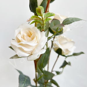 Elisabeth di alta qualità viola Blush rosa fiori artificiali artificiali decorativi grandi fiori rosa di seta artificiali grandi - Product Image 5