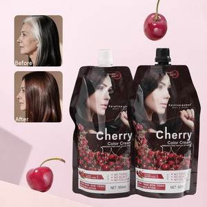 OEM Pflegendes Haarfärbeshampoo Angereichert mit Kirschen Natürliche Inhaltsstoffe Haarentspannender Duft Professionelle Haarfarbe - Product Image 3