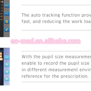 ARK9600 Technologie de mesure avancée par réfraction/keratométrie, Autorefractomètre/keratomètre ophtalmique économique - Product Image 6