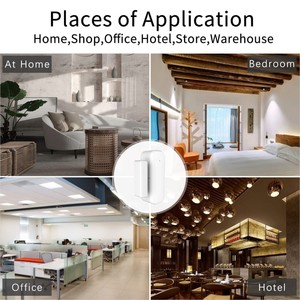 Tuya WiFi Zigbee <b>Wireless</b> Door Window Sensor Smart Home <b>Security</b> Alarm Sensor for Home Office Garage - Product Image 3