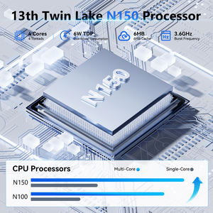 SOAYAN 2026 En Yeni Intel N150 Mini Bilgisayar, LPDDR5 RAM, Win11 Pro, Çift Lan + Tam Fonksiyonlu Tip C Mini Bilgisayar, İş İçin - Product Image 4