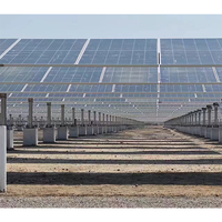 Sistema de Seguimiento Solar de Eje Único de Alta Resistencia con Corte Personalizado, Soporte de Montaje Plano para Panel Solar de un Eje